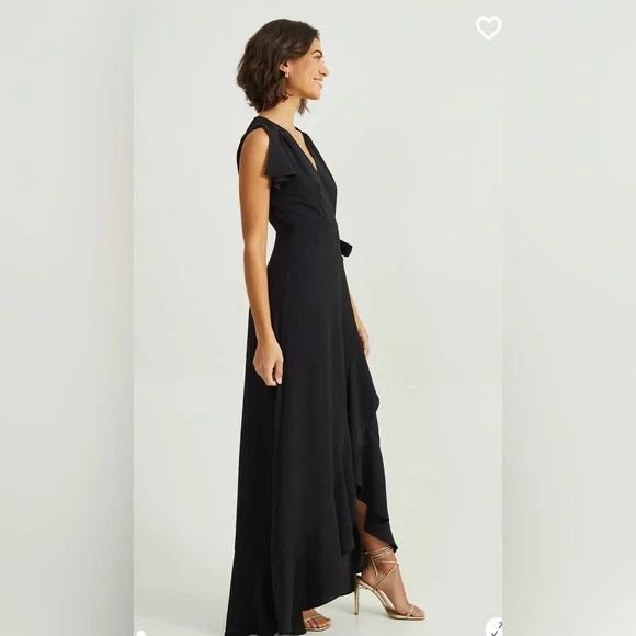 Altar’d State Springvale Maxi Dress Black Small NWT - Picture 1 of 5